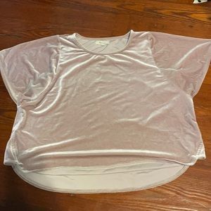 Velvet Light Pink Madewell Shirt